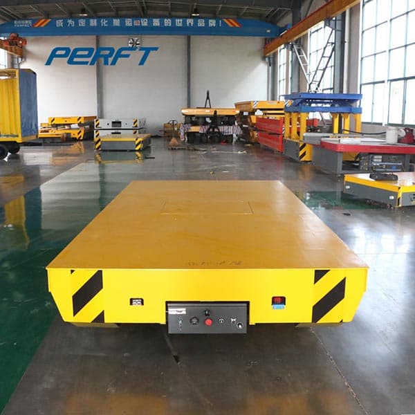 Battery Operated Transfer Trolley With Tilting Deck 20 Ton